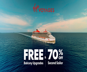 Virgin Voyages 70% Off 2nd and Balcony Upgrades - Special cruise offer